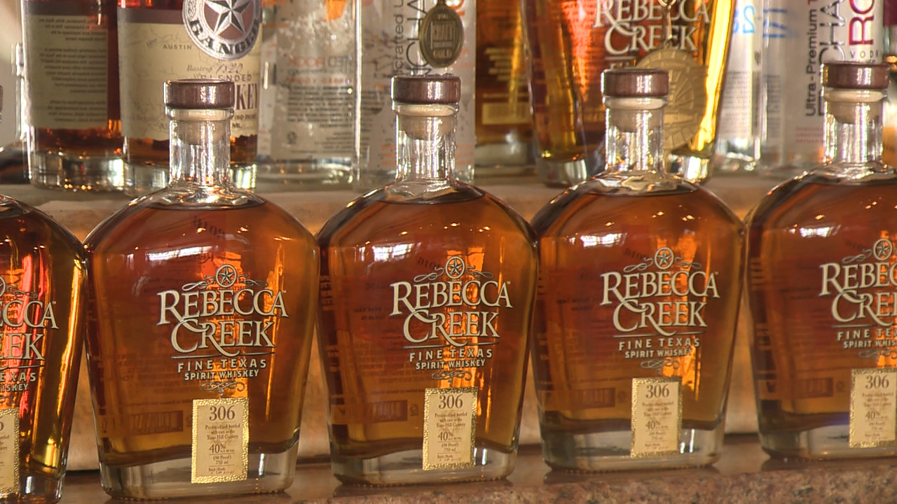 Rebecca Creek Distillery prepares special drink for Super Bowl
